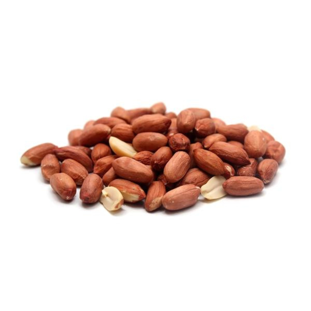 Raw Redskin Peanuts — Natural Peanut Snack with Skin On, Healthy baking, Premium Shelled Peanuts