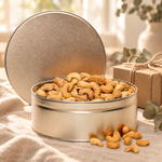 Dry Roasted Unsalted Cashews Gift Tin (2 lbs.)