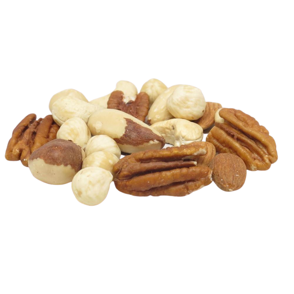 Shelled Fancy Raw Mixed Nuts — Wholesome Raw Nut Blend, Premium Snack, Crunchy and Natural