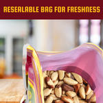Shelled Roasted Salted Brazil Nuts Halves and Pieces,