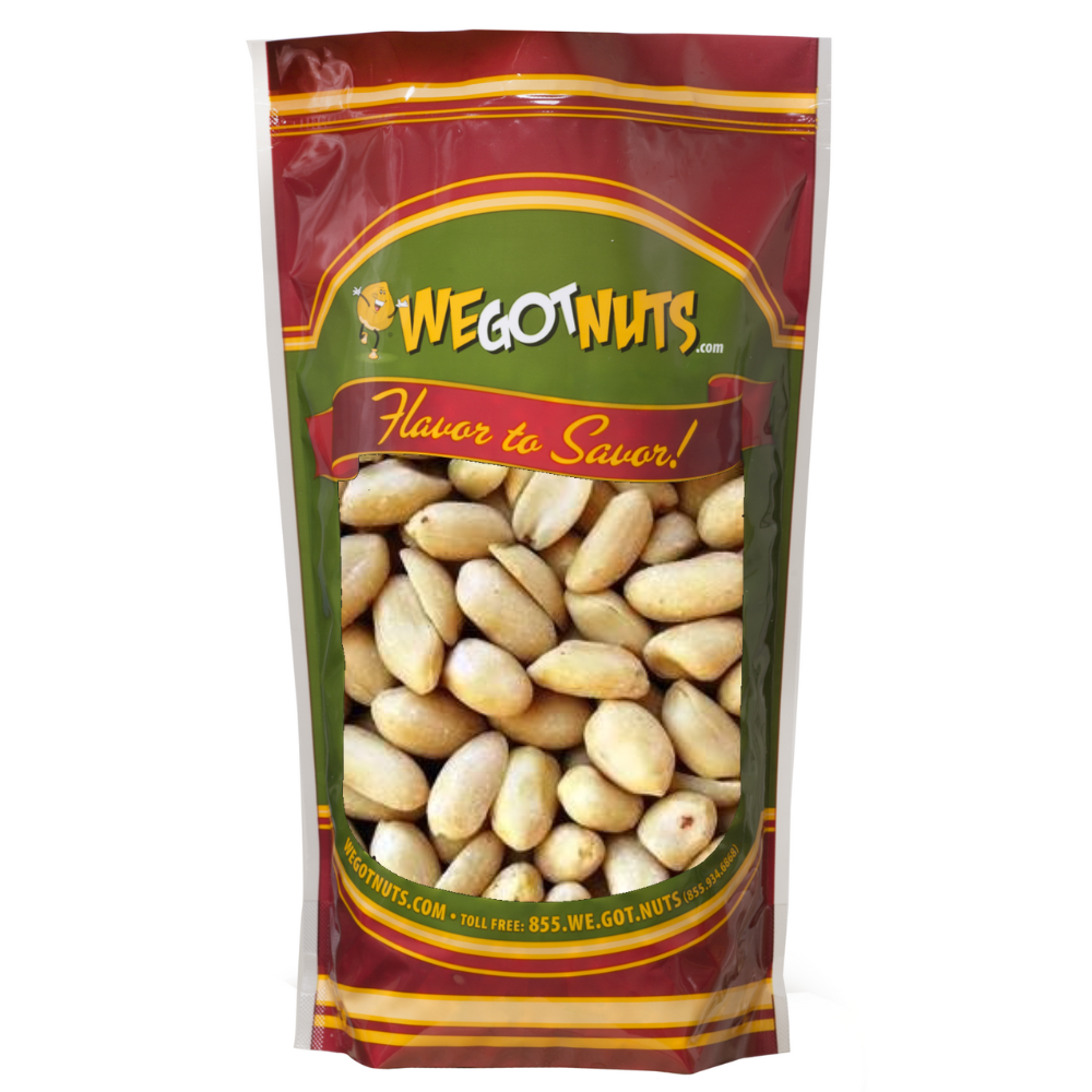 Dry Roasted Unsalted Blanched Peanuts — Clean Crunch with Natural Flavor, Crispy texture, No added Salt, Natural and Healthy Snacking