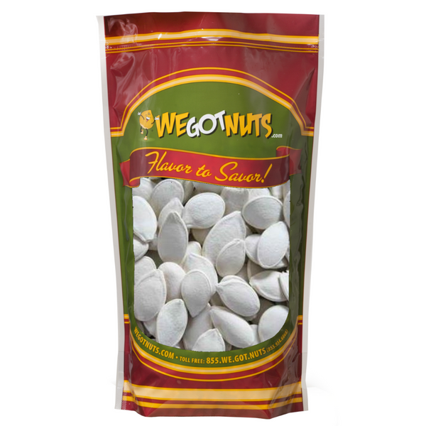 Roasted Salted Snow White Pumpkin Seeds