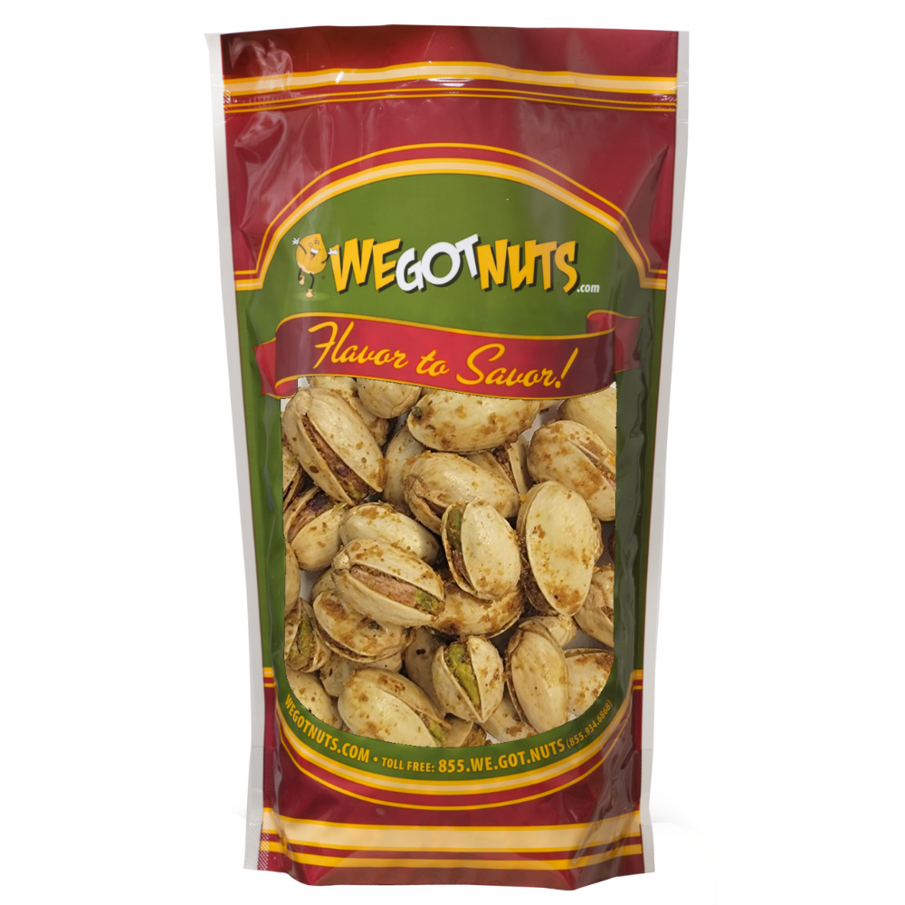Jalapeño Pistachios – Classic Bold Flavor with Crunchy Texture, Healthy Snacking, shell-on Spicy seasoning, Natural and Fresh