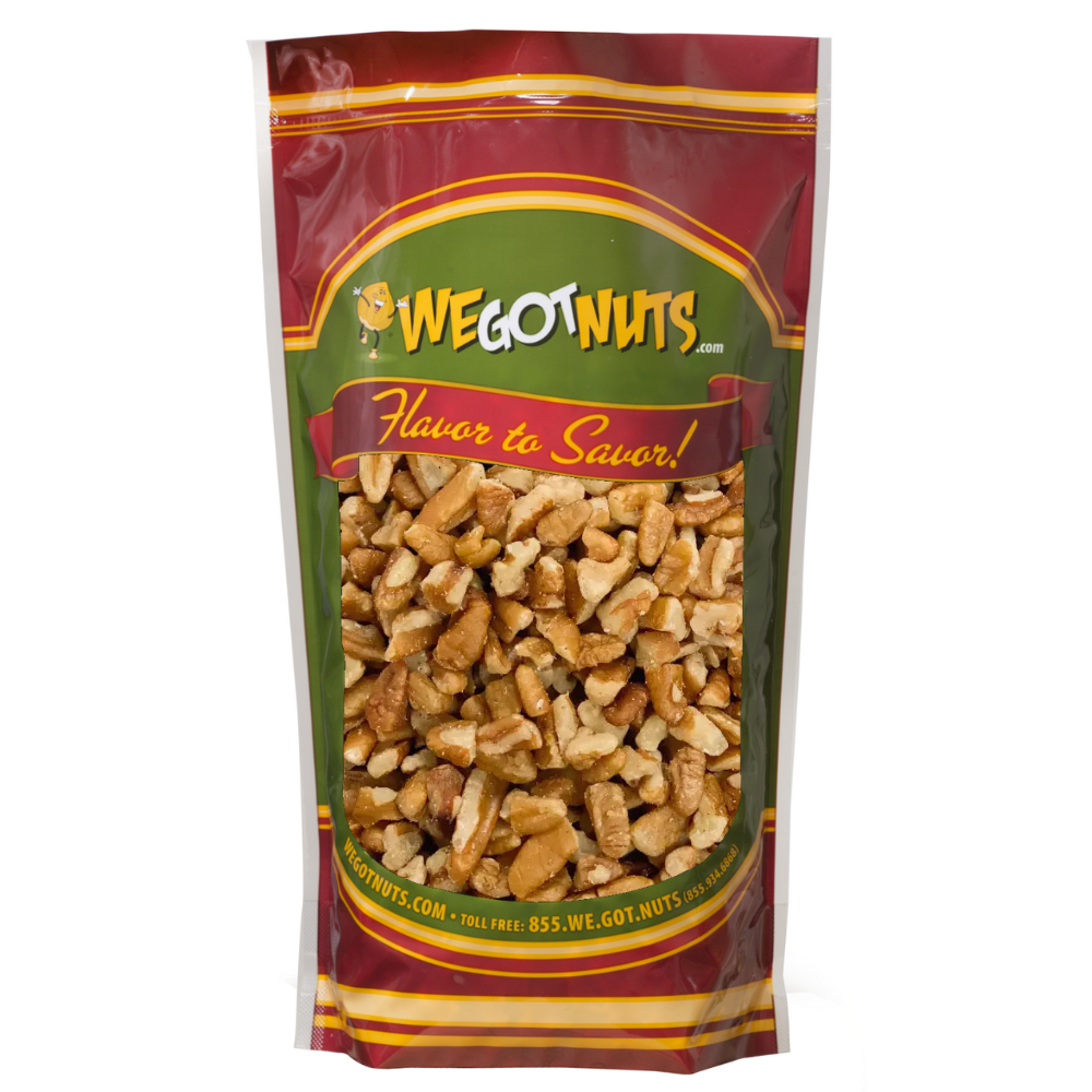 Chopped Pecans — Nutty and Versatile Snack for Snacking and Baking, Crunchy, Fresh and Naturally Flavourful