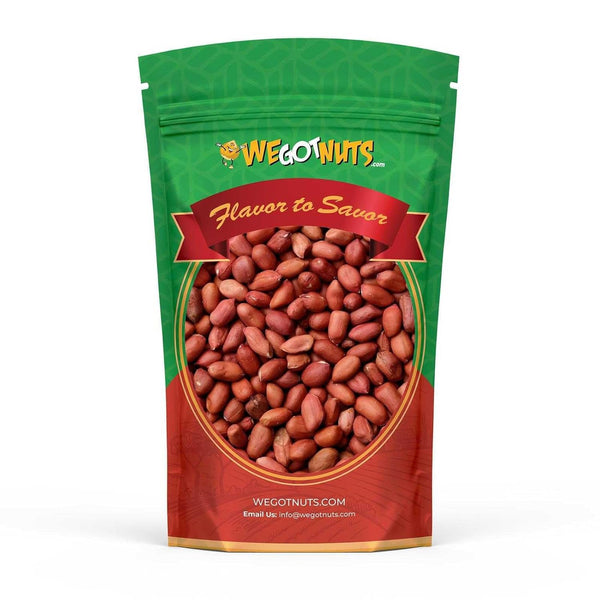 Raw Redskin Peanuts — Natural Peanut Snack with Skin On, Healthy baking, Premium Shelled Peanuts