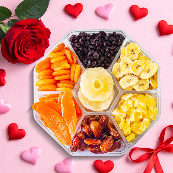 Dried Fruit Seven Section Combo Tray