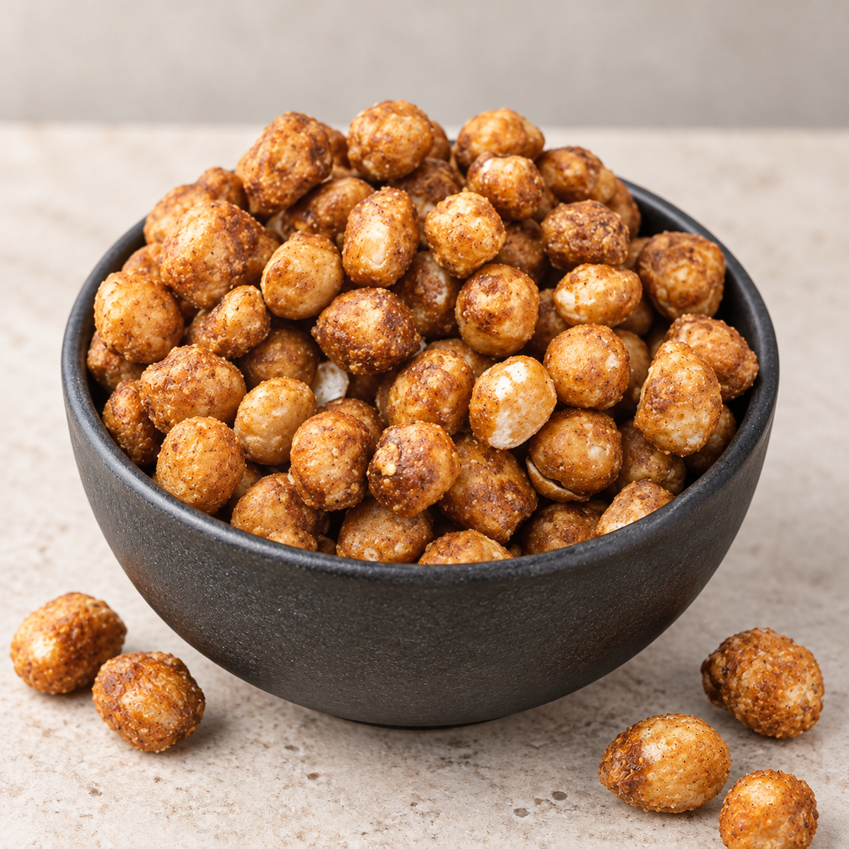 Honey Glazed Macadamia Nuts