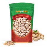 Turkish Antep Pistachios Premium Quality Kosher Roasted Pistachios By We Got Nuts - Natural & Healthy Rich Flavor Snack - Whole, & Salted – Air-Tight Resealable Bag Package