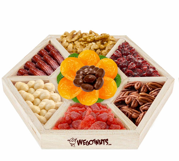 The Hexagon of Love: Anniversary Nut & Fruit Collection