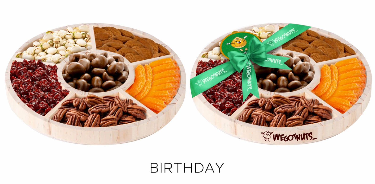 The Birthday Bliss Box: Gourmet Nut & Fruit Celebration Mix