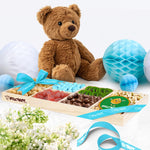 The Bundle of Joy: Baby Boy Shower Nut & Fruit Delight