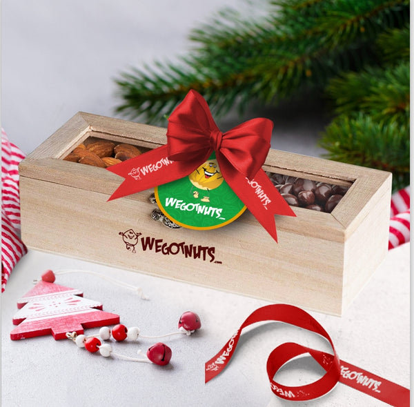 The Christmas Charm: Festive Nut & Fruit Gift Set