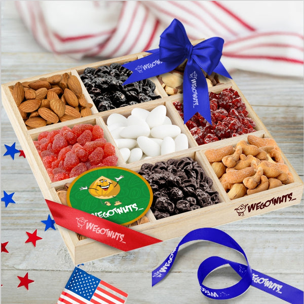 The Taste of Freedom: 4th of July Nut & Fruit Celebration Box