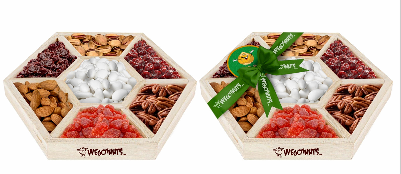The Joyful Box: Christmas Premium Nut & Fruit Gift Set