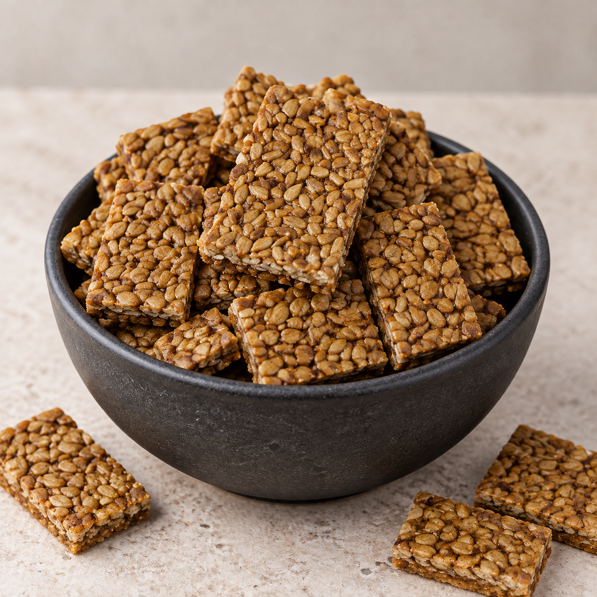 Sunflower Seed Crunch Brittle