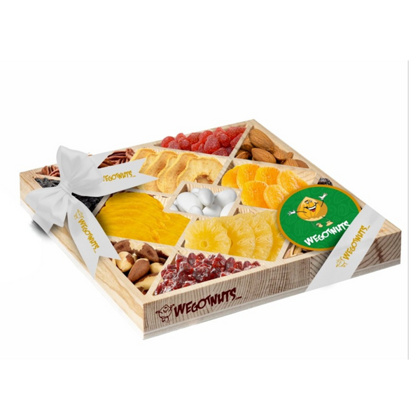 The Golden Union: Wedding Nut & Fruit Celebration Tray