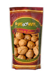 Raw California Walnuts In Shell – Premium Quality Whole & Unsalted Walnuts By We Got Nuts – Natural Healthy Snack For The Whole Family – Oil Free & Diet-Friendly Flavor – Air-Tight Resealable Bag Package.