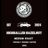 DRT Coffee Highballer Hazelnut 12 Ounce Light Roast