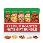 Almonds roasted unsalted - cashews roasted unsalted -pecans roasted unsalted - macadamia roasted unsalted -filberts roosted unsalted