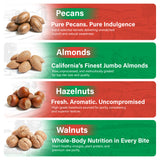 Walnuts in shell - filberts in shell -almonds in shell - pecans in shell