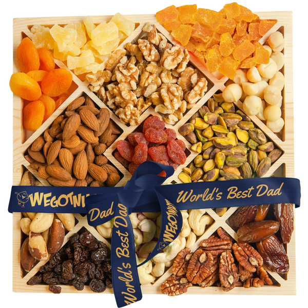 A Square of Satisfaction: Father's Day Nut & Fruit Collection