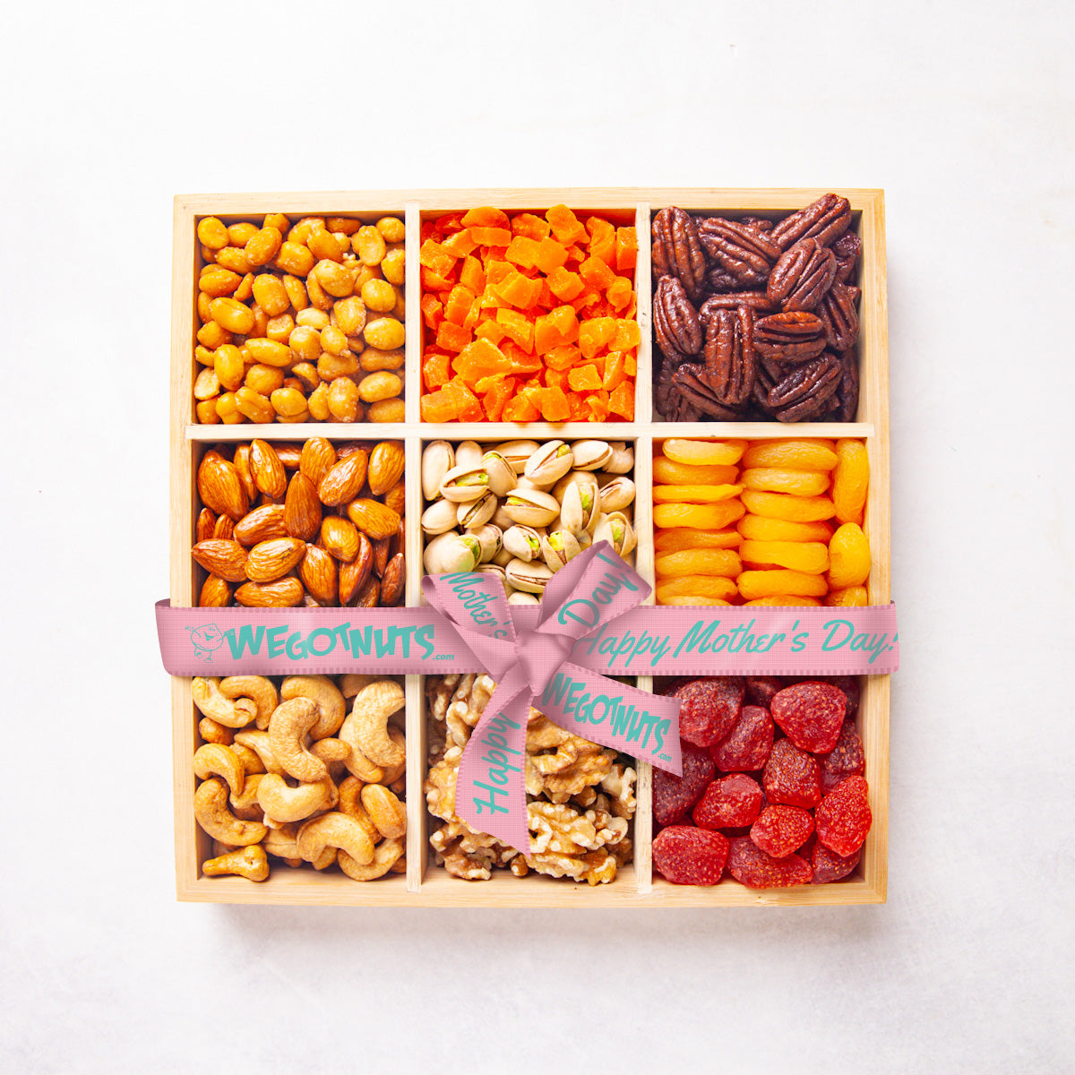 The Square of Sweetness: Mother's Day Nut & Fruit Collection
