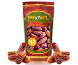 Pitted Dates No Added Sugar, Non GMO, Kosher Certified, Healthy Snack for Kids & Adults .