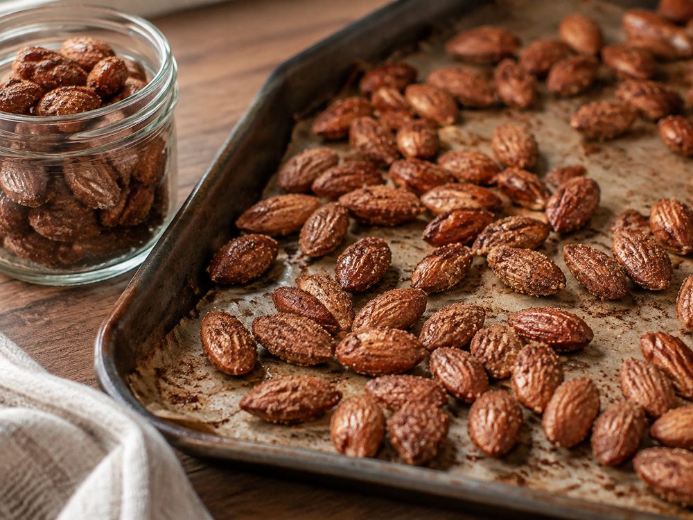 Sample photo of the finished dish: Oven Cinnamon Roasted Almonds