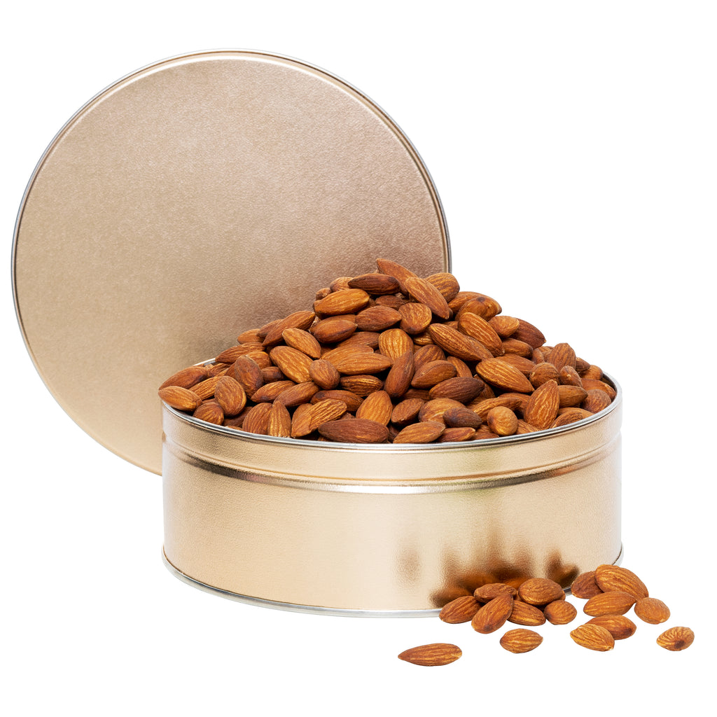 Shelled Raw Almonds Gift Tin (2 lbs.)