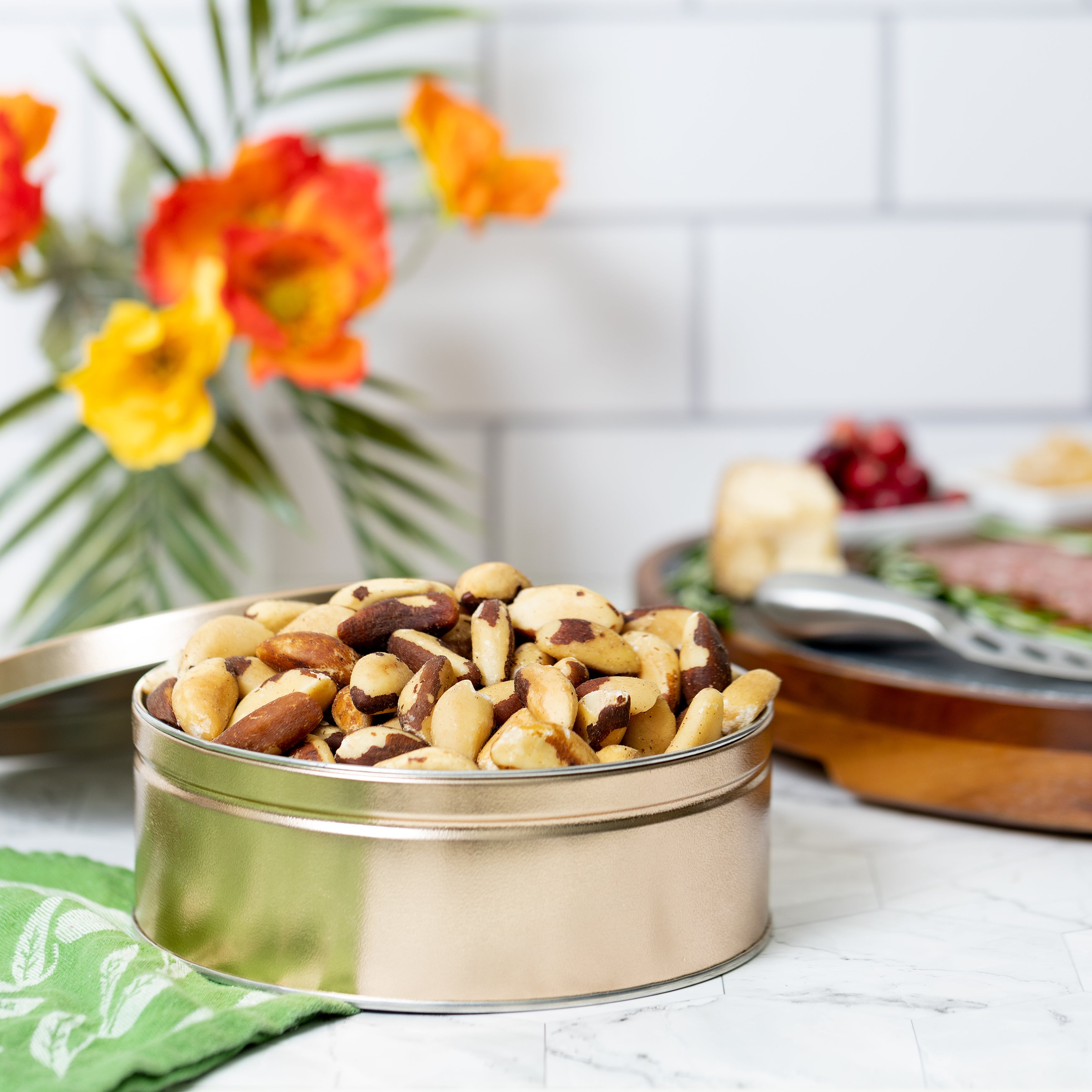 Raw Brazil Nuts Gift Tin (2 lbs.)
