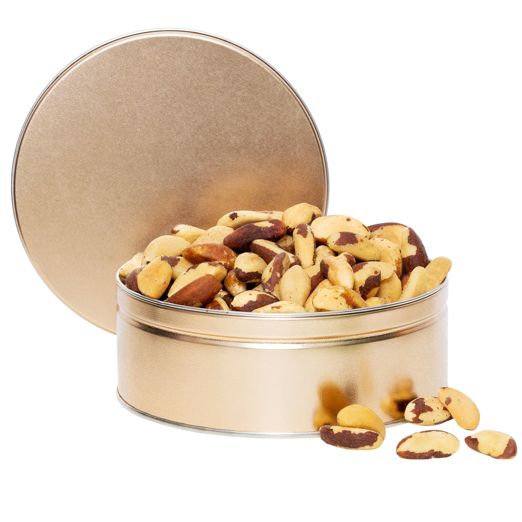 Raw Brazil Nuts Gift Tin (2 lbs.)