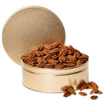 Raw Shelled Georgia Pecans Gift Tin (1.5 lbs.)— Naturally Nutty and Versatile Snack, Perfect for Baking, Crunchy, Fresh and Naturally Flavourful