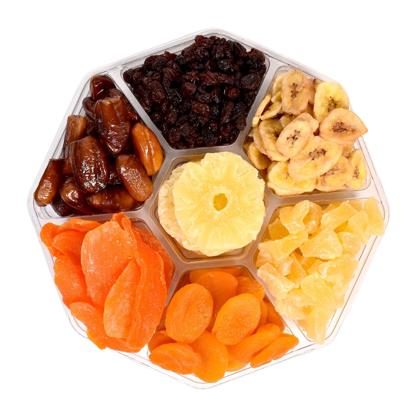 Dried Fruit Seven Section Combo Tray