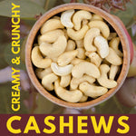 Whole Raw Cashews — Premium Raw Cashews from WeGotNuts