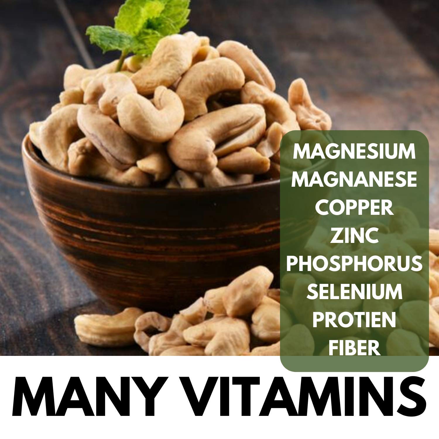 Whole Raw Cashews — Premium Raw Cashews from WeGotNuts
