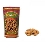 Raw California almonds natural shelled