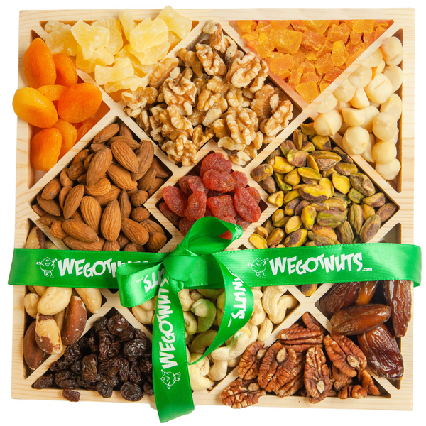 Gourmet Dried Fruit and Nut Gift Tray