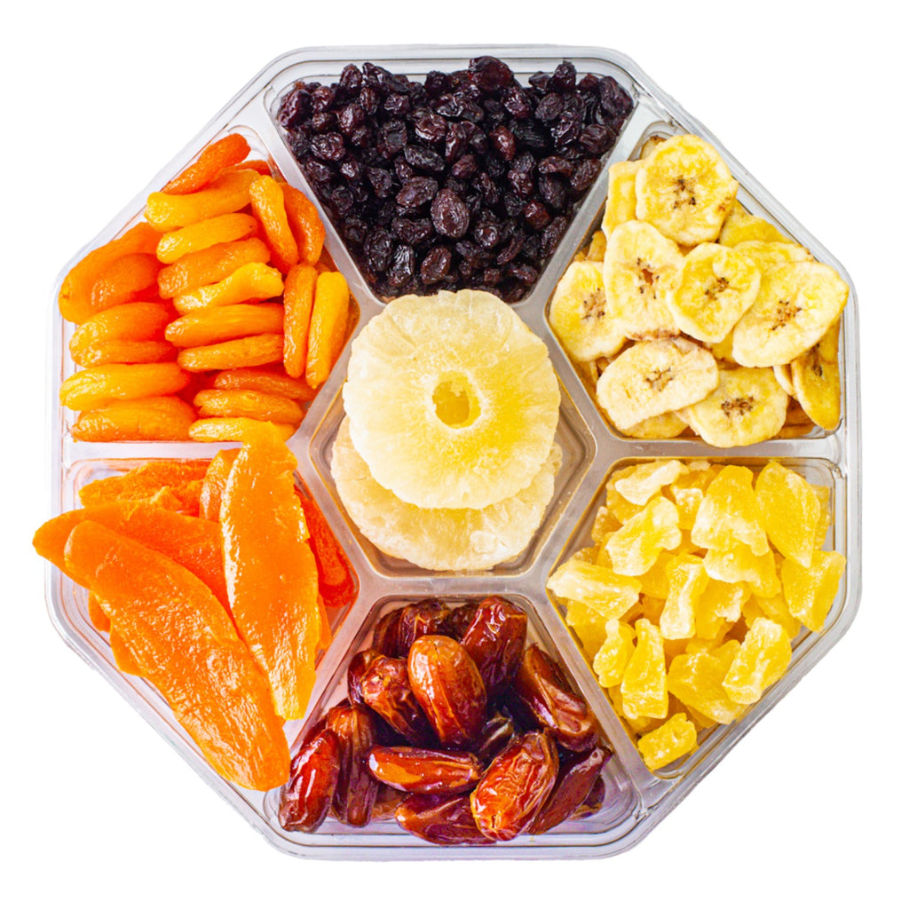 Dried Fruit Seven Section Combo Tray