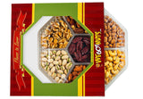 2 LBS Seven Section Gift Tray of Heavenly Nuts