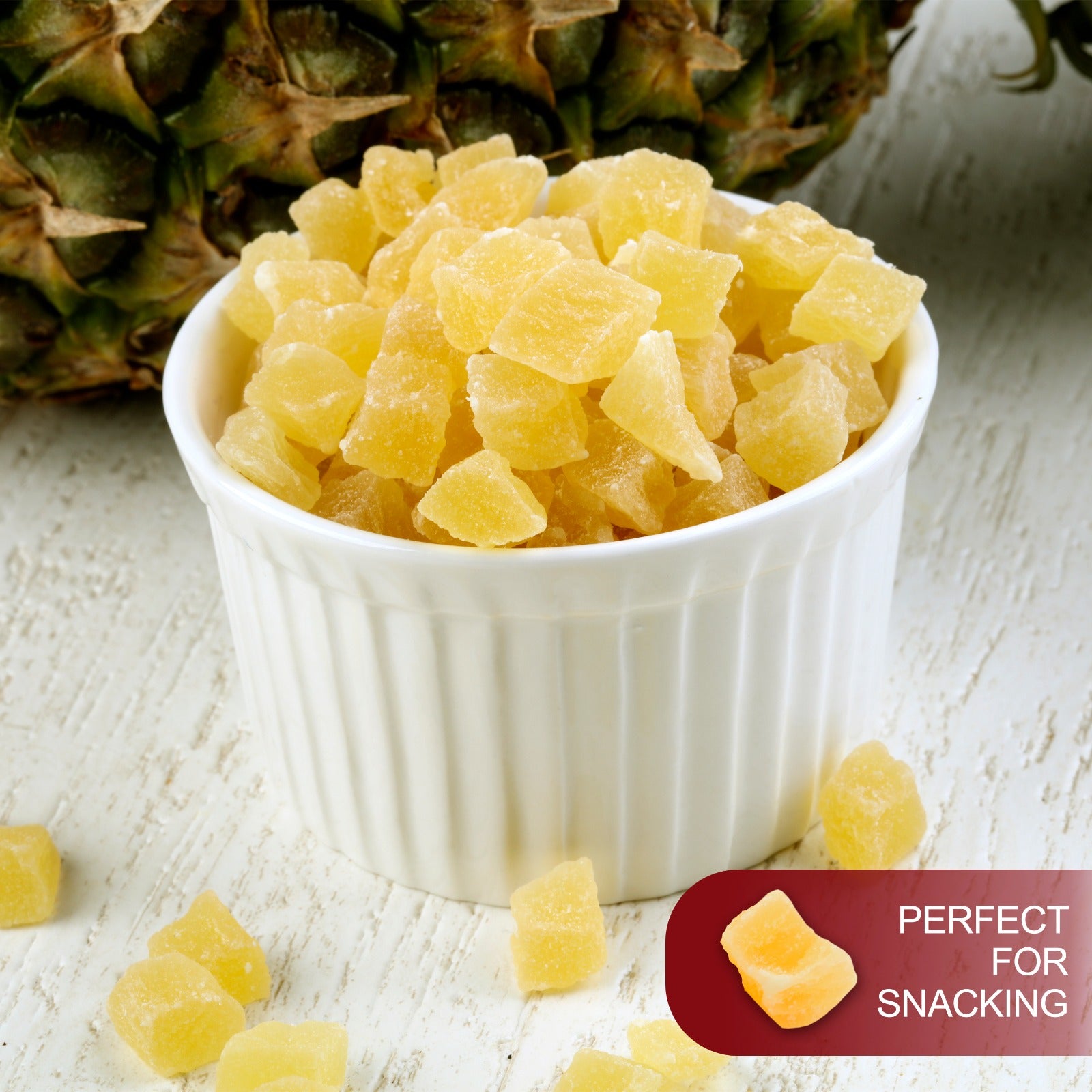 Diced Dried Pineapple