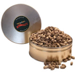 Roasted Salted Antep Turkish Pistachios Gift Tin (2 lbs.) – Crunchy Nut Snack in Gift Tin, Premium roasted pistachios with light salting, convenient gift tin, versatile for snacking and baking