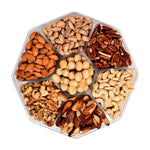 Almonds, Brazil Nuts, Cashews, Macadamia, Pecans, Pistachio, & Walnuts Gift Tray